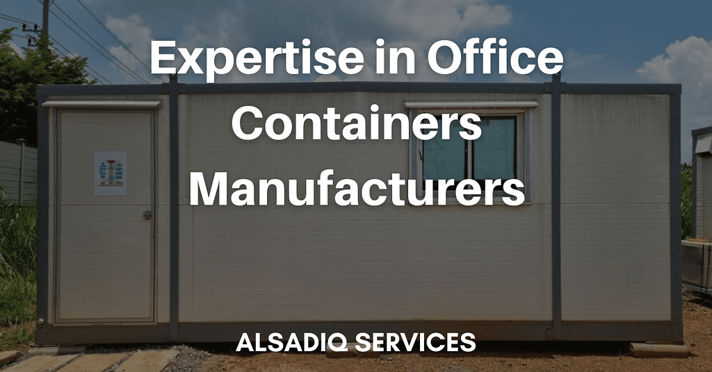 Expertise in Office Containers Manufacturers